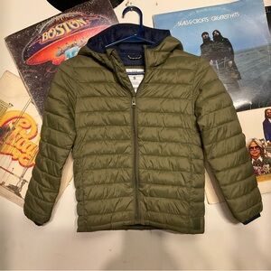 GAP KIDS PRIMALOFT LIGHTWEIGHT PUFFER JACKET SZ S